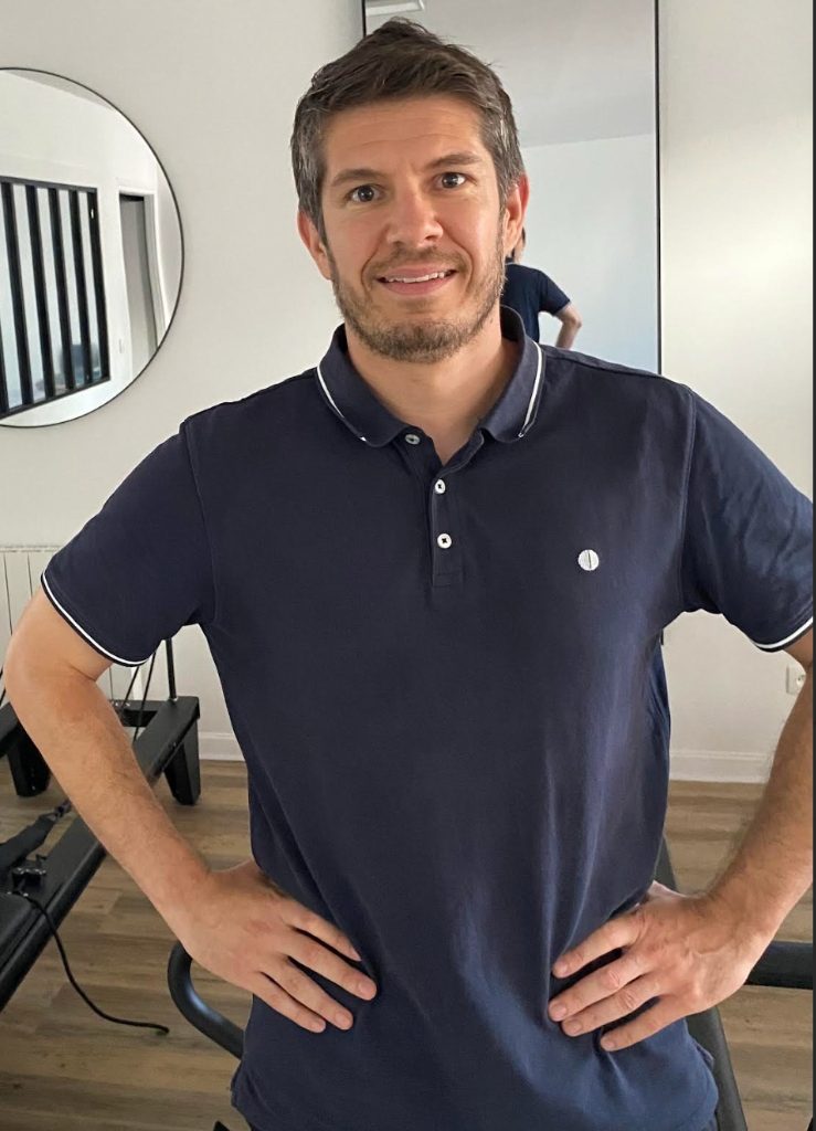 Olivier Grac, coach sportif et professeur de Pilates au Studio C-Lines